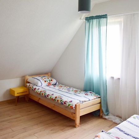 Pastelowy Domek Z Balia Elektryczna Z Jacuzzi Zalakowo Extérieur photo