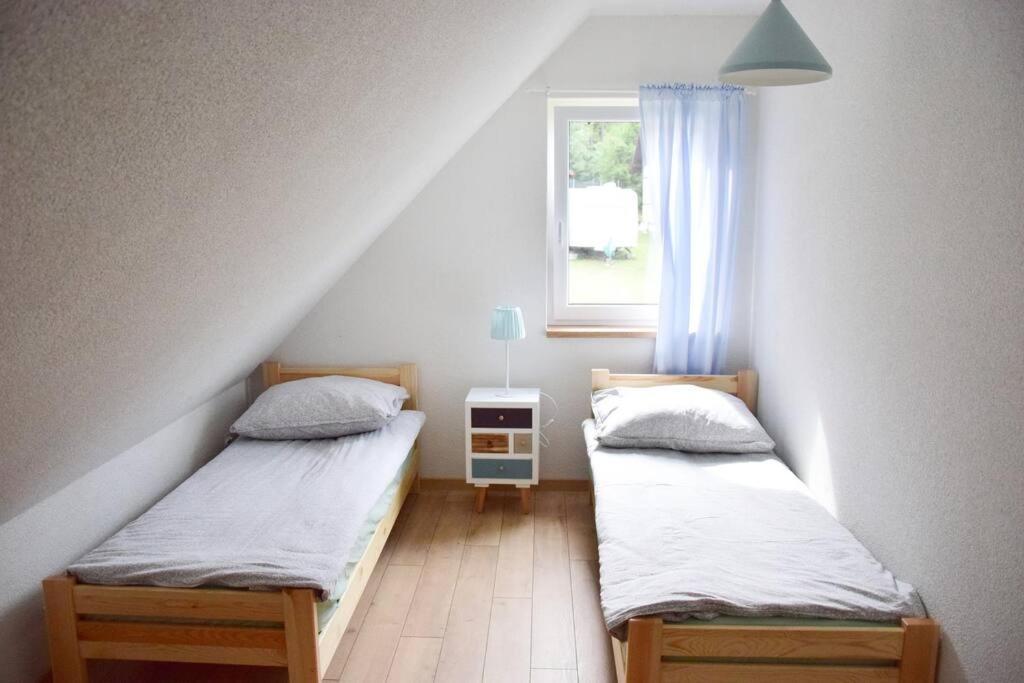Pastelowy Domek Z Balia Elektryczna Z Jacuzzi Zalakowo Extérieur photo